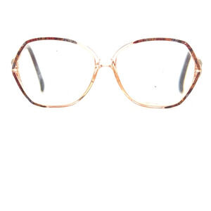 Blue Ribbon for Marchon Eyeglasses Frame Women's Garnet Plum Full Rim‎ H13717